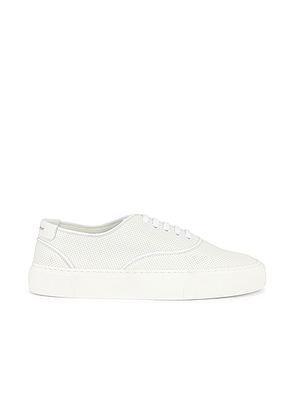 Saint Laurent Venice Low Top Sneakers in Blanc Optique - White. Size 35 (also in ).