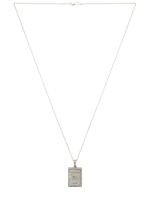Hatton Labs Gold Bullion Safe Pendant in Gold & Silver - Metallic Silver. Size 18in (also in 20in).