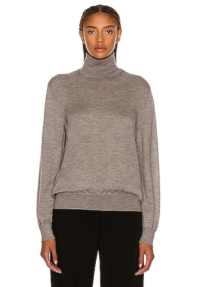 The Row Lambeth Sweater in Medium Grey - Grey. Size L (also in M, XL).