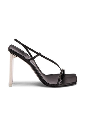 Arielle Baron Narcissus 95 Heel in Black - Black. Size 36.5 (also in 39.5, 40).