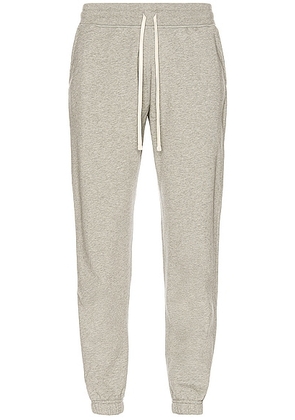 Reigning Champ Cuffed Sweatpant in Heather Grey - Light Grey. Size L (also in XL).