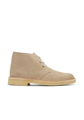 Clarks Desert Boot in San Suede in Sand Suede - Taupe. Size 10 (also in 12, 9, 9.5).