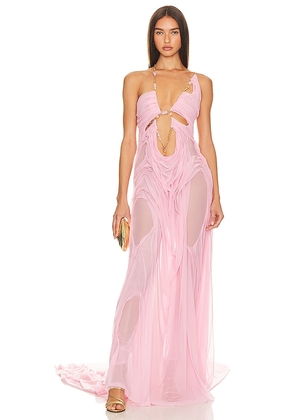 Di Petsa Love Gown in Pink. Size XS.