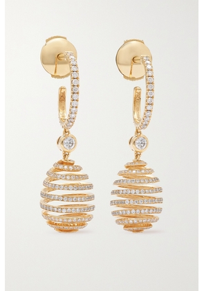 Fabergé - Essence 18-karat Gold Diamond Earrings - One size