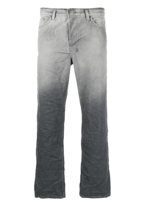 Ksubi mid-rise straight-leg jeans - Grey