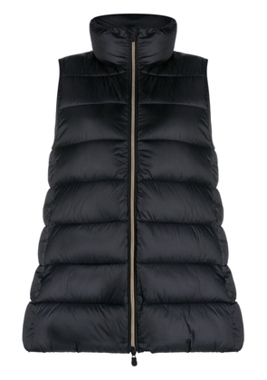 Save The Duck high-neck padded zip-up gilet - Blue