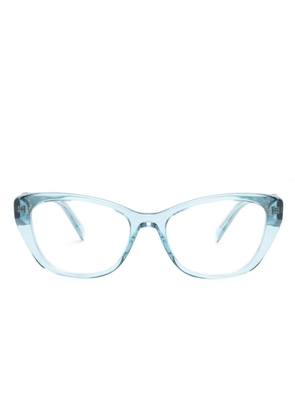 Prada Eyewear cat-eye frame glasses - Blue