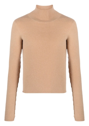 extreme cashmere Nº 311 high-neck jumper - Brown