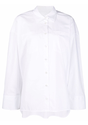 REMAIN long-sleeve organic cotton shirt - White