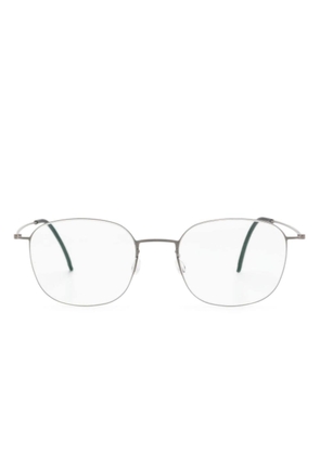 Lindberg 5541 rectangle-frame glasses - Grey