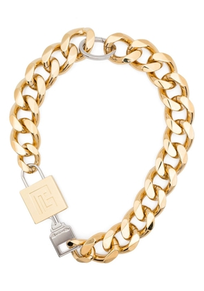 Balmain Key&Lock chain necklace - Gold