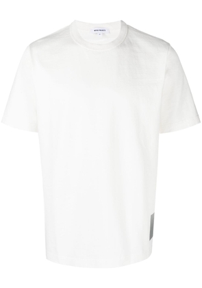 Norse Projects logo-patch detail T-shirt - White