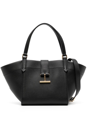 TOM FORD Tara leather tote bag - Black
