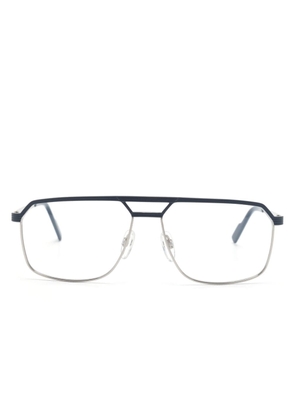 Cazal 7084 pilot-frame glasses - Blue