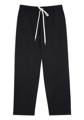 MM6 Maison Margiela drawstring-waist tailored trousers - Black