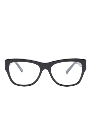 Balenciaga Eyewear logo-embossed square-frame glasses - Black