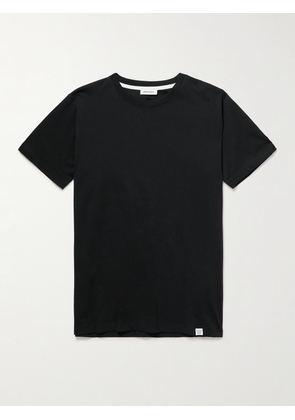 Norse Projects - Niels Organic Cotton-Jersey T-Shirt - Men - Black - XS