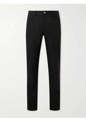 Peter Millar - eb66 Slim-Fit Straight-Leg Tech-Twill Golf Trousers - Men - Black - UK/US 30