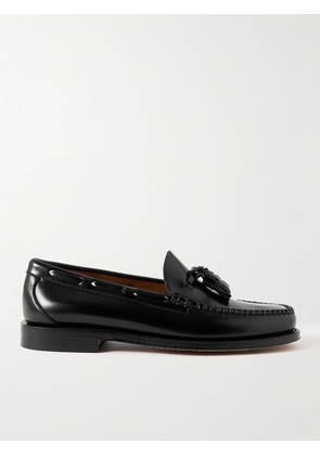 G.H. Bass & Co. - Weejuns Heritage Larkin Glossed-Leather Tasselled Loafers - Men - Black - UK 5