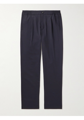 Mr P. - Tapered Twill Trousers - Men - Blue - 28