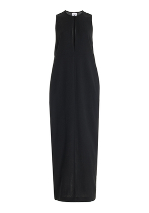 Beare Park - Crepe Column Maxi Dress - Black - AU 8 - Moda Operandi