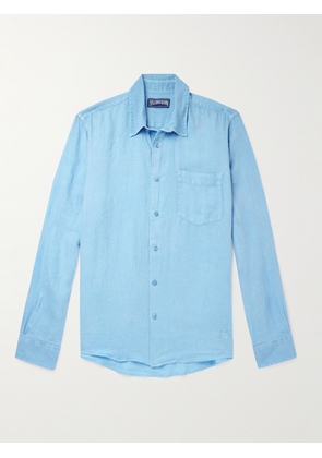 Vilebrequin - Caroubis Linen Shirt - Men - Blue - S