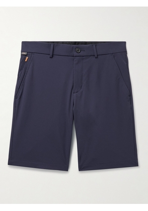Kjus Golf - Iver Slim-Fit Stretch-Twill Golf Shorts - Men - Blue - UK/US 32