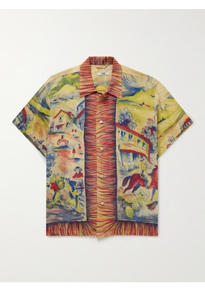 BODE - Pampa Pony Printed Silk Crepe de Chine Shirt - Men - Neutrals - S/M