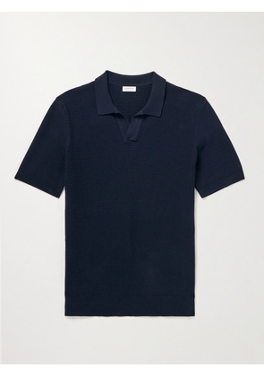 Sunspel - Cotton Polo Shirt - Men - Blue - S
