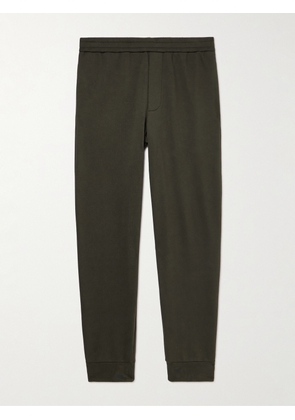 The Row - Edgar Tapered Cotton-Jersey Sweatpants - Men - Gray - S