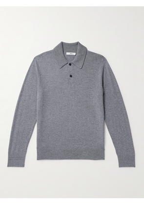 Mr P. - Cashmere Polo Shirt - Men - Gray - XS