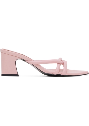 Reike Nen Pink Twisted Heeled Sandals