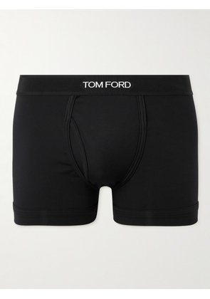 TOM FORD - Stretch-Cotton and Modal-Blend Boxer Briefs - Men - Black - S