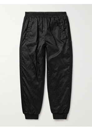 Moncler Genius - adidas Originals Straight-Leg Reversible Logo-Jacquard Shell Down Sweatpants - Men - Black - S