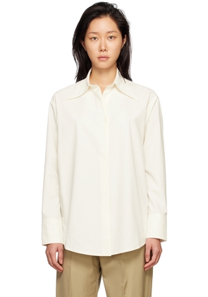GIA STUDIOS Off-White Pointed Collar Shirt