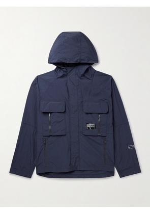 Moncler Genius - 7 Moncler FRGMT Hiroshi Fujiwara Dotter Crinkled-Shell Hooded Jacket - Men - Blue - 2