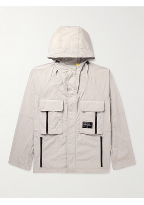 Moncler Genius - 7 Moncler FRGMT Hiroshi Fujiwara Dotter Crinkled-Shell Hooded Jacket - Men - Neutrals - 3