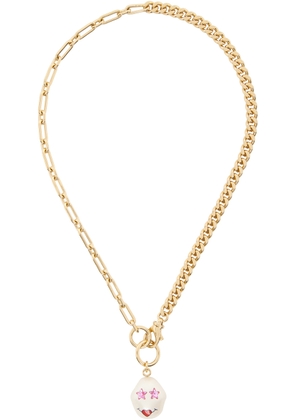 Safsafu SSENSE Exclusive Gold Cotton Candy Necklace