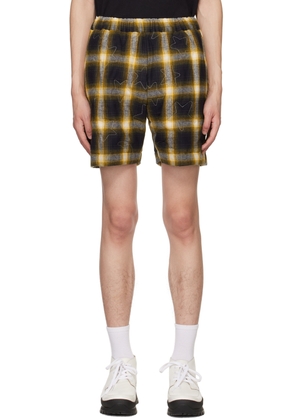 Sky High Farm Workwear Yellow Quilted Shorts