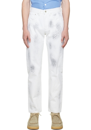 Namacheko SSENSE Exclusive White Jeans
