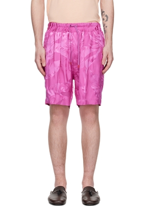 TOM FORD Pink Floral Shorts