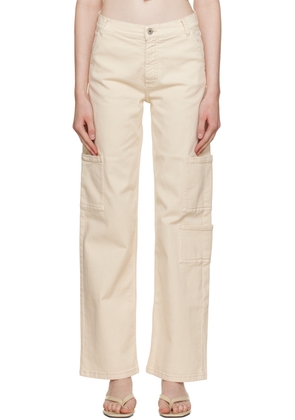 HALFBOY Off-White Worker Trousers
