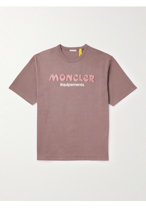 Moncler Genius - Salehe Bembury Logo-Print Cotton-Jersey T-Shirt - Men - Pink - S