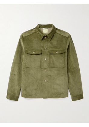 De Bonne Facture - Cotton-Corduroy Overshirt - Men - Green - IT 44