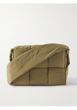 Bottega Veneta - Stanford Lux Paper Nylon Messenger Bag - Men - Green