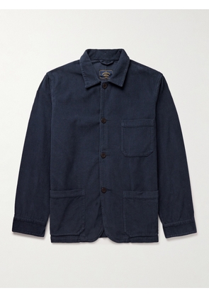 Portuguese Flannel - Labura Cotton-Corduroy Overshirt - Men - Blue - XS