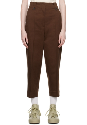 Margaret Howell Brown Cropped Trousers