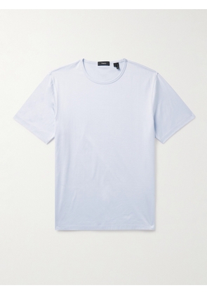 Theory - Precise Cotton-Jersey T-Shirt - Men - Blue - XS