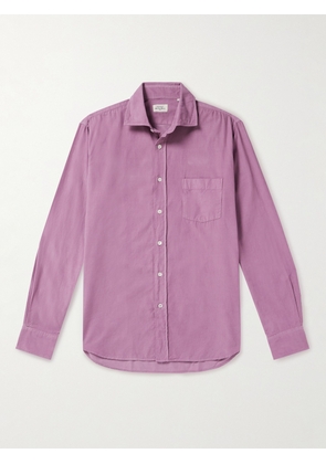 Hartford - Paul Cotton-Corduroy Shirt - Men - Pink - S