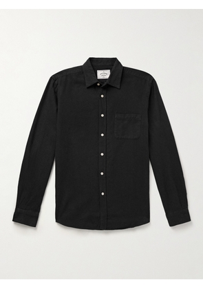 Portuguese Flannel - Teca Cotton-Flannel Shirt - Men - Black - XS